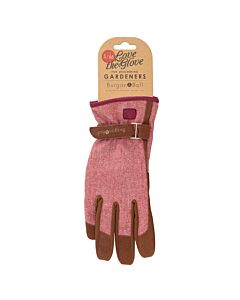 Burgon & Ball Love The Glove Red Tweed-Ladies Small/Medium (6.5 7)